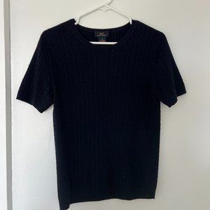 Brooks Brothers Navy Blue Sweater Set